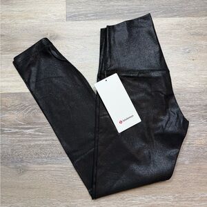 Lululemon Align HR Pant 25" *Shine - Radiate Foil Print Black RFXB